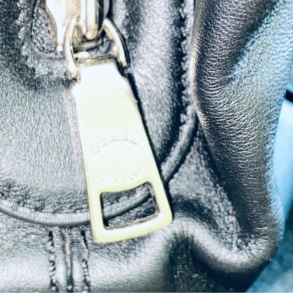 1 bag Coach original Oversized Purse Black and Gray Pre-Owned - Picture 8 of 10